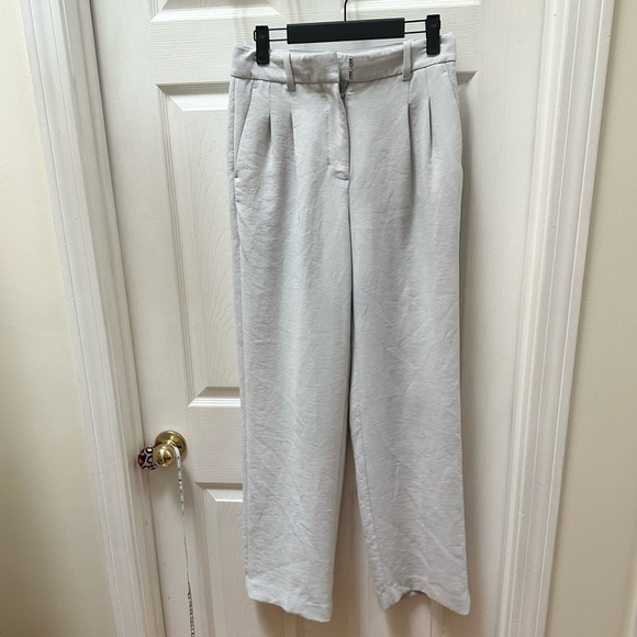 Aritzia Wilfred the effortless pants Light blue Trousers 2 - Picture 2 of 9